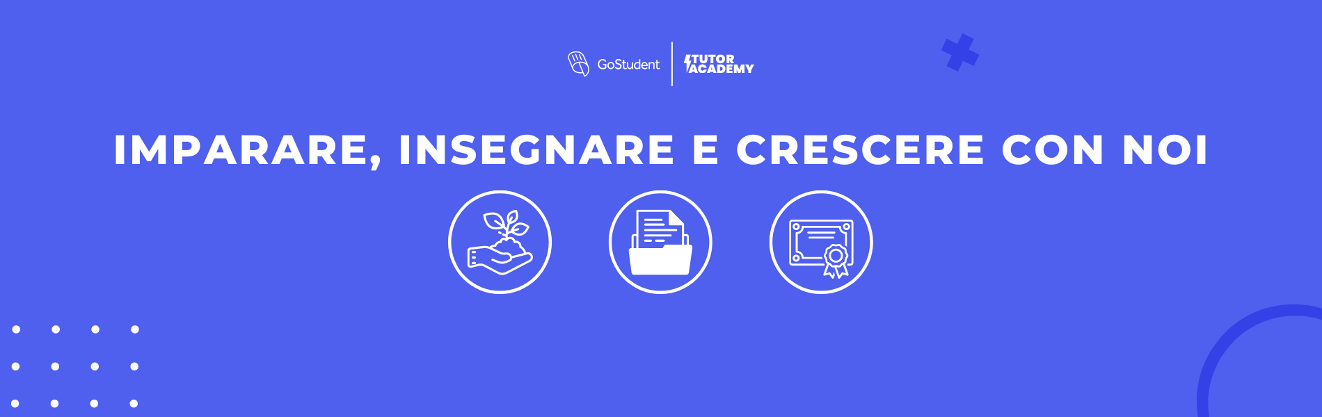 Imparare, insegnare e crescere con la ⚡Tutor Academy!